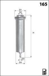 Автозапчасть MECAFILTER ELG5461