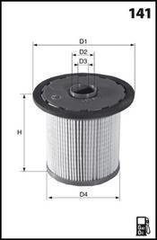 Автозапчасть MECAFILTER ELG5478