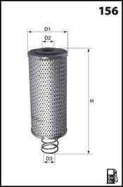 Фільтр палива MECAFILTER ELG5515