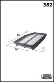 Автозапчасть MECAFILTER ELP9408