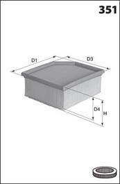 Автозапчасть MECAFILTER ELP9491