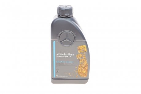 Олива моторна 5W-40 MB 229.5 (1 Liter) MERCEDES-BENZ 000989630811AAEW