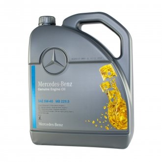 Моторне масло / Smart PKW-Synthetic MB 229.5 5W-40 синтетичне 5 л MERCEDES-BENZ A000989920213aife