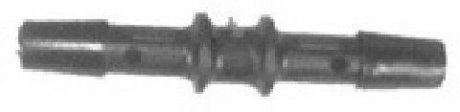 Универсальный пластиковый соединитель шлангов 6mmX6mm (прямой) Metalcaucho 00043 (фото 1)