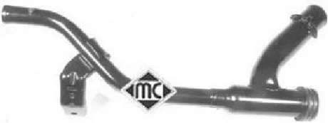 Патрубок радіатора Fiat 500L 1.3D,1.4 (12-), Doblo, Punto 1.2, 1.4 (05-) Metalcaucho 03193