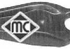 Вилка зчеплення + втулка Renault Clio I, Clio II, Megane I, 19 (04297) Metalcaucho