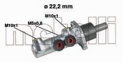 Головний гальмівний циліндр Metelli 050354