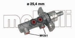 Головний гальмівний циліндр Metelli 050369