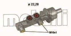 Головний гальмівний циліндр Metelli 05-0538