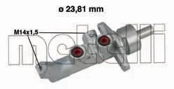 Головний гальмівний циліндр Metelli 05-0648