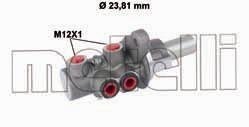 Главный тормозной цилиндр Metelli 050779