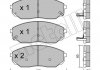 Комплект тормозных колодок, дисковый тормоз Metelli 22-0515-0 (фото 2)