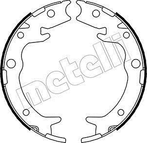 Комплект тормозных колодок, стояночная тормозная система Metelli 53-0159