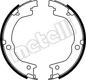 Комплект тормозных колодок, стояночная тормозная система Metelli 53-0230