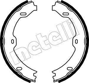 Гальмівні колодки ручного гальма Metelli 53-0243