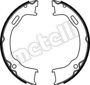 Гальмівні колодки ручного гальма Metelli 53-0364 (фото 1)