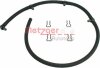 Шланг переливу ALFA ROMEO 145, 146, 147, 156 FIAT BRAVA, BRAVO I, MAREA, MULTIPLA, PUNTO LANCIA LYBRA 1.9D 09.97-03.12 METZGER 0840001 (фото 1)