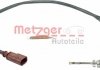 Датчик температури ВГ (перед сажевим фільтром) VW Golf V 1.9/2.0 TDI 03-09 METZGER 0894707 (фото 1)