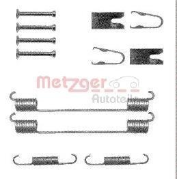 Комплектующие, тормозная колодка METZGER 105-0883 (фото 1)