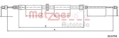 Автозапчастина METZGER 106794 (фото 1)