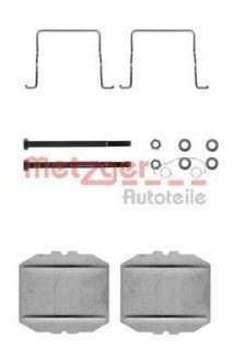 Комплектующие, колодки дискового тормоза METZGER 1091053 (фото 1)
