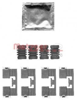 Комплектующие, колодки дискового тормоза METZGER 109-1818 (фото 1)