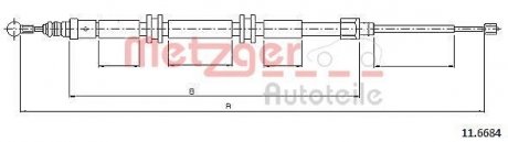 Автозапчастина METZGER 116684 (фото 1)