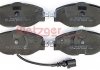 Колодки тормозные (передние) Audi A3/Q2/Q3/Seat/Skoda Octavia/Kodiaq/VW Golf/Passat B8 12- (+датчик) METZGER 1170411 (фото 2)