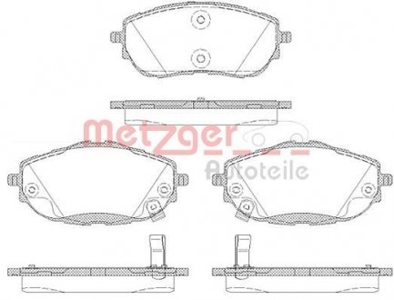 Автозапчастина METZGER 1170797