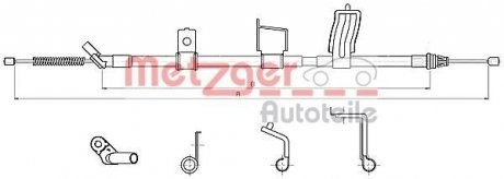 Автозапчастина METZGER 170326