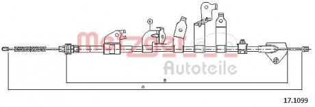 Автозапчастина METZGER 171099 (фото 1)