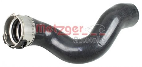 Патрубок інтеркулера Dacia Duster/Renault Clio IV 1.5dCi 12- (к-кт 2 шт.) METZGER 2400498 (фото 1)