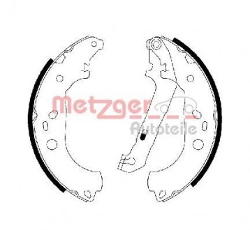 Тормозные колодки.) METZGER MG211 (фото 1)