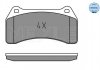 Brake pad set 0252348916