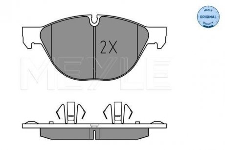 KLOCKI HAM. BMW P. E70/E71 X5/X6 3,0-4,8 07-08 MEYLE 0252417219