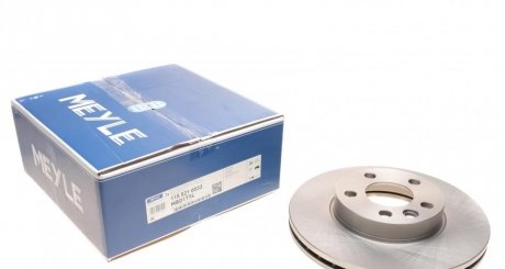 Гальмівний диск VW P. SHARAN 95- 288X25 WENT. MEYLE 115 521 0033