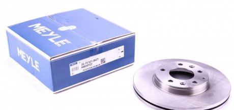 Тормозной диск вентилируемый передний MEYLE 35-15 521 0027 (фото 1)