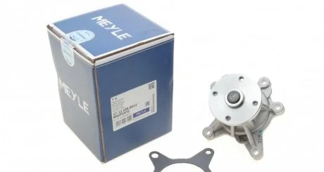 Насос охолоджуючої рідини, з ущільненням HYUNDAI ACCENT IV, CRETA, ELANTRA IV, ELANTRA V, ELANTRA VI, ELANTRA VII, I20 I, I30, I40 I, I40 I CW, IX20, IX35, KONA, SOLARIS, TUCSON 1.4-2.0 05.06- MEYLE 37-13 220 0012