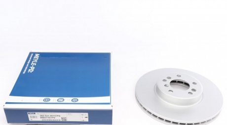 Гальмівний диск PLATINUM MEYLE 383 521 0019/PD (фото 1)
