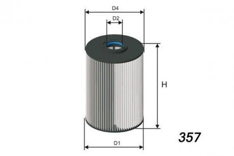 Фильтр топлива MISFAT F020 (фото 1)