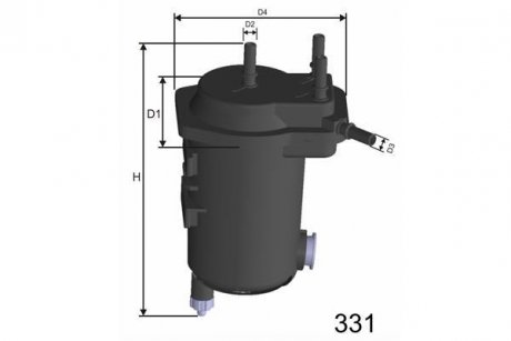 Топливный фильтр MISFAT F121A