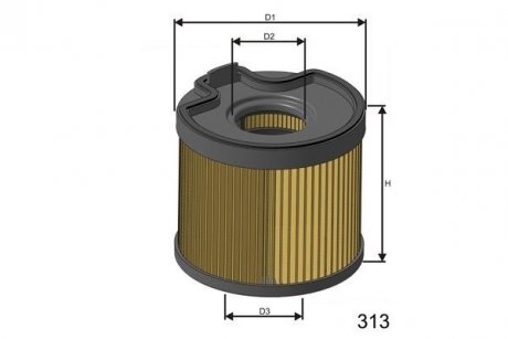 Топливный фильтр MISFAT F691 (фото 1)