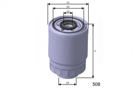 Фільтр палива MISFAT M639