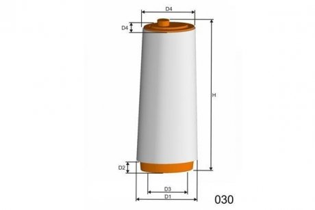 Фильтр воздушный MISFAT R353