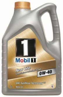 1 NEW LIFE 0W-40 5 л. MOBIL 151053