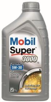 Моторна олія Super 3000 X1 Formula FE 5W-30 синтетична 1 л MOBIL 151520