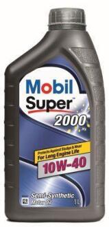 Моторна олія Super 2000 X1 10W-40 напівсинтетична 1 л MOBIL 152049