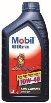 Олія ULTRA SN/CF 10W-40 1 л MOBIL 152625