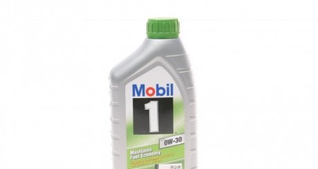 Моторное масло 1 ESP 0W-30 синтетическое 1 л MOBIL 153753 (фото 1)