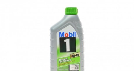 Моторна олія 1 ESP X2 0W-20 синтетична 1 л MOBIL 153790 (фото 1)